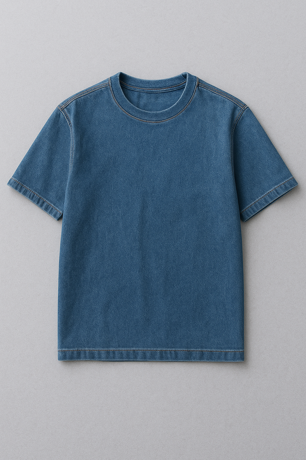 Classic Blue Denim T-Shirt